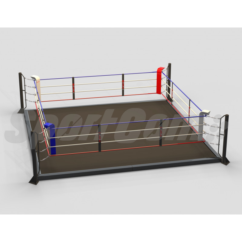 RING DE BOXE RABATTABLE 5×5 M – Sport Performances