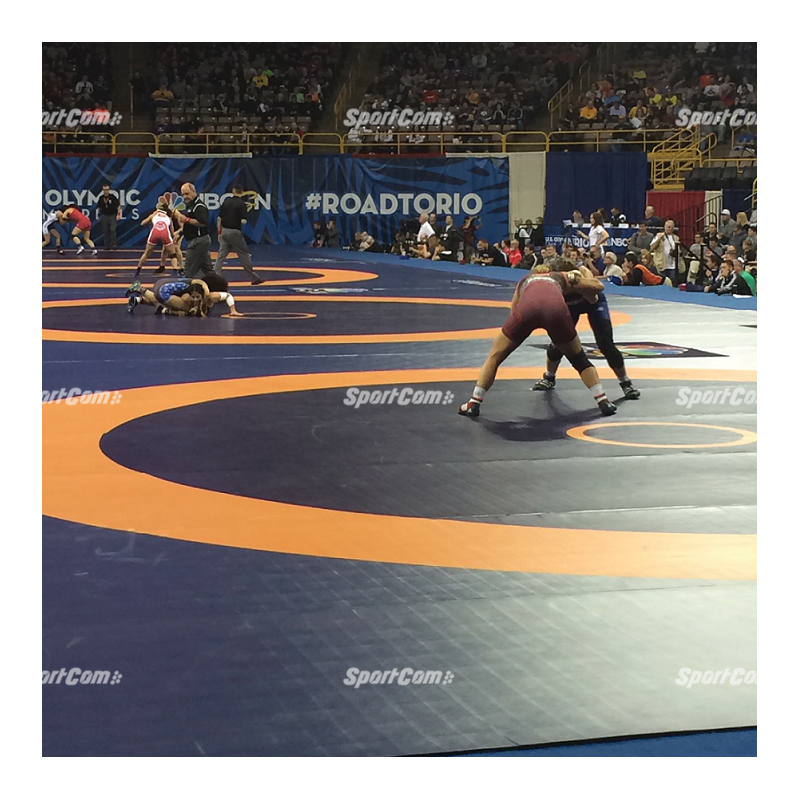 Dollamur FlexiRoll® wrestling mat