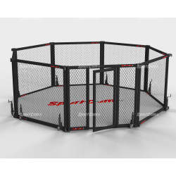 Cage MMA octogonale pliante