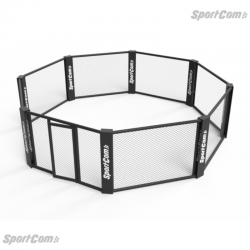 Cage MMA octogonale ECOFLOOR