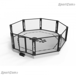 MMA cage with platform