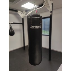 Sac de Frappe Boxe en Cuir Rembourre et Remplie 1m SPT414