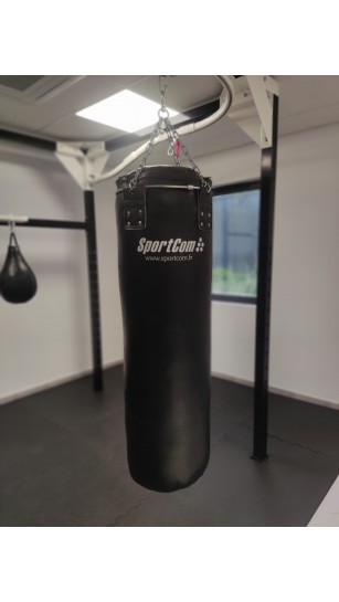 Sac de frappe : sac de boxe cuir pas cher, Hadjimé