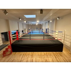 Ring de boxe 6 m x 6 m entrainement - Decasport