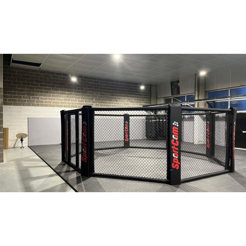 Floormounted MMA cage