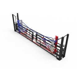 Foldable boxing ring