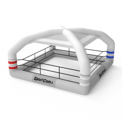 Inflatable boxing ring with...