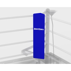 4 boxing ring corner poles...